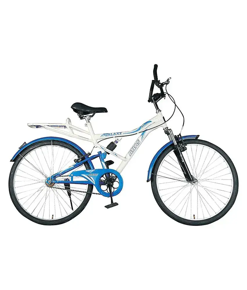 Atlas Galaxy Double Shocker Double Disk Brake Fixed Gear Cycle Buy Online at Best Price on Snapdeal