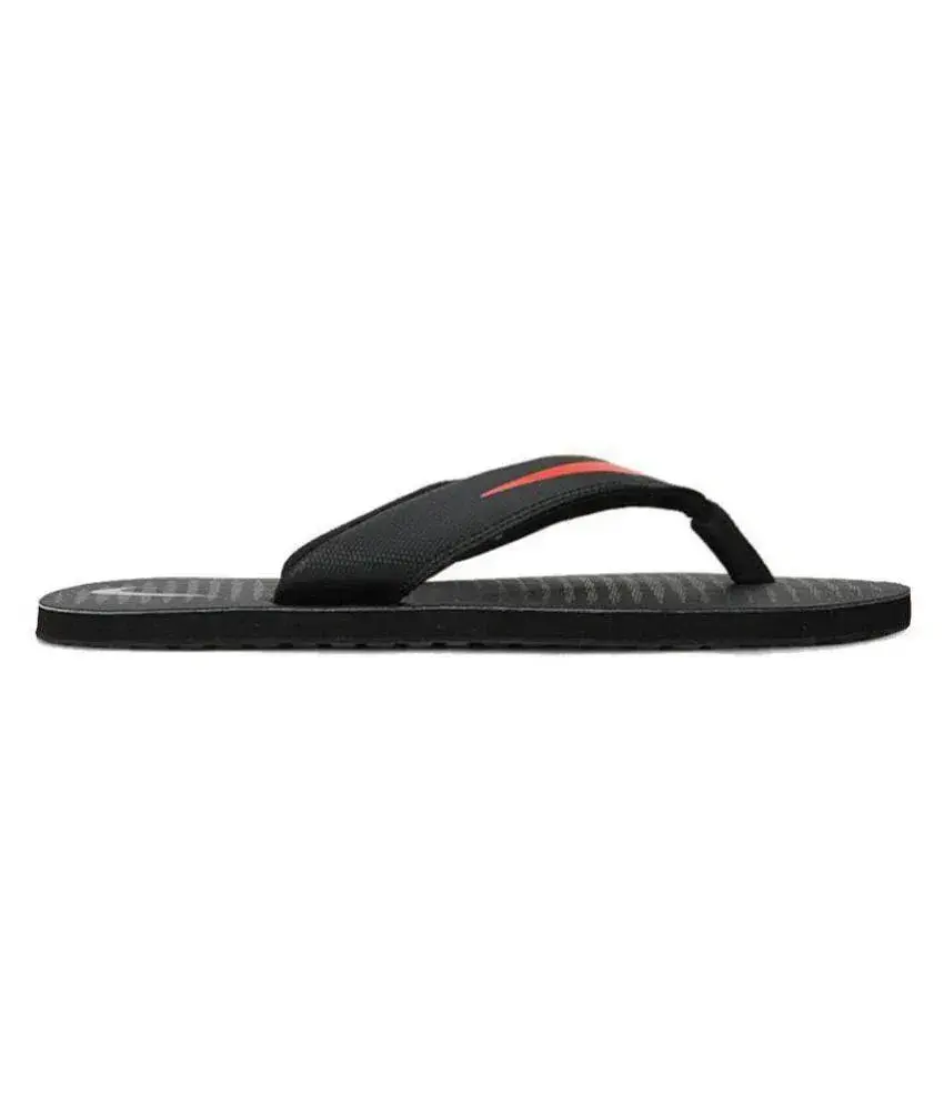 Nike thong 5 red and black hotsell