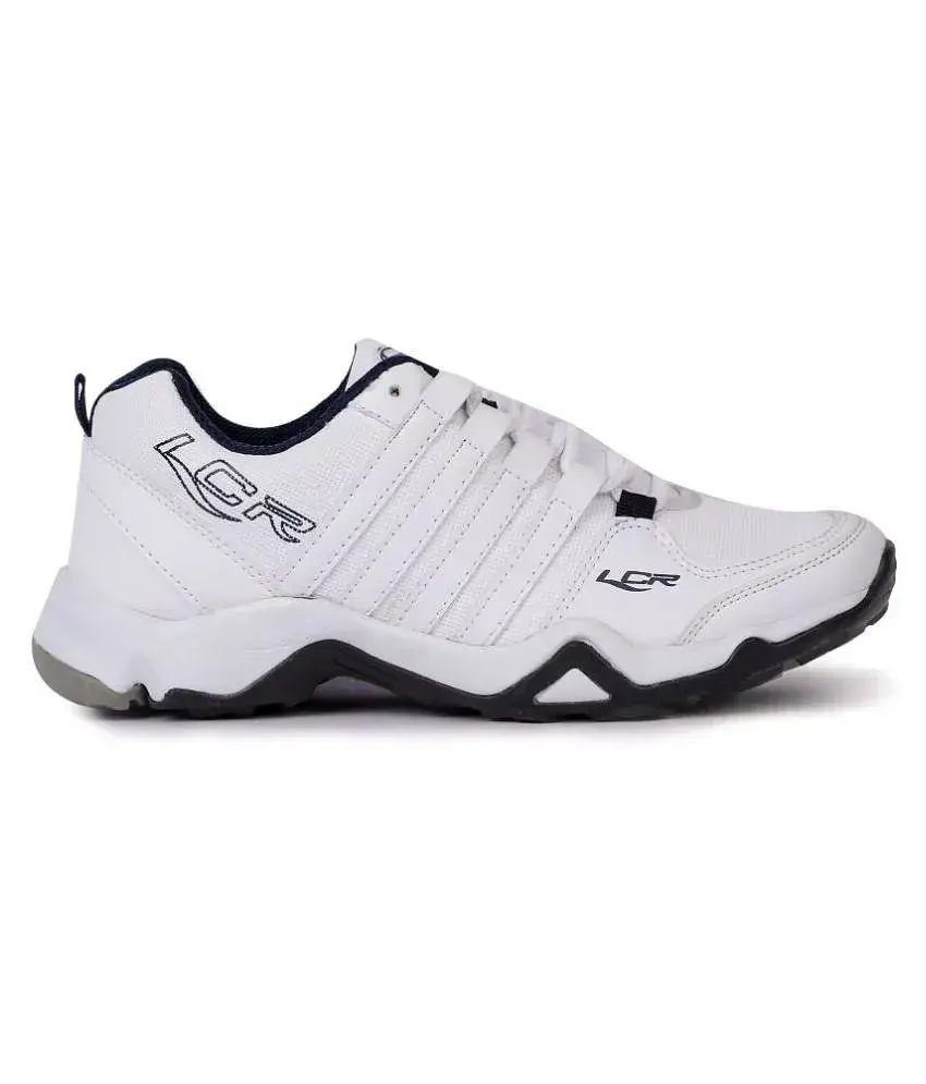 Lancer white sports shoes hotsell