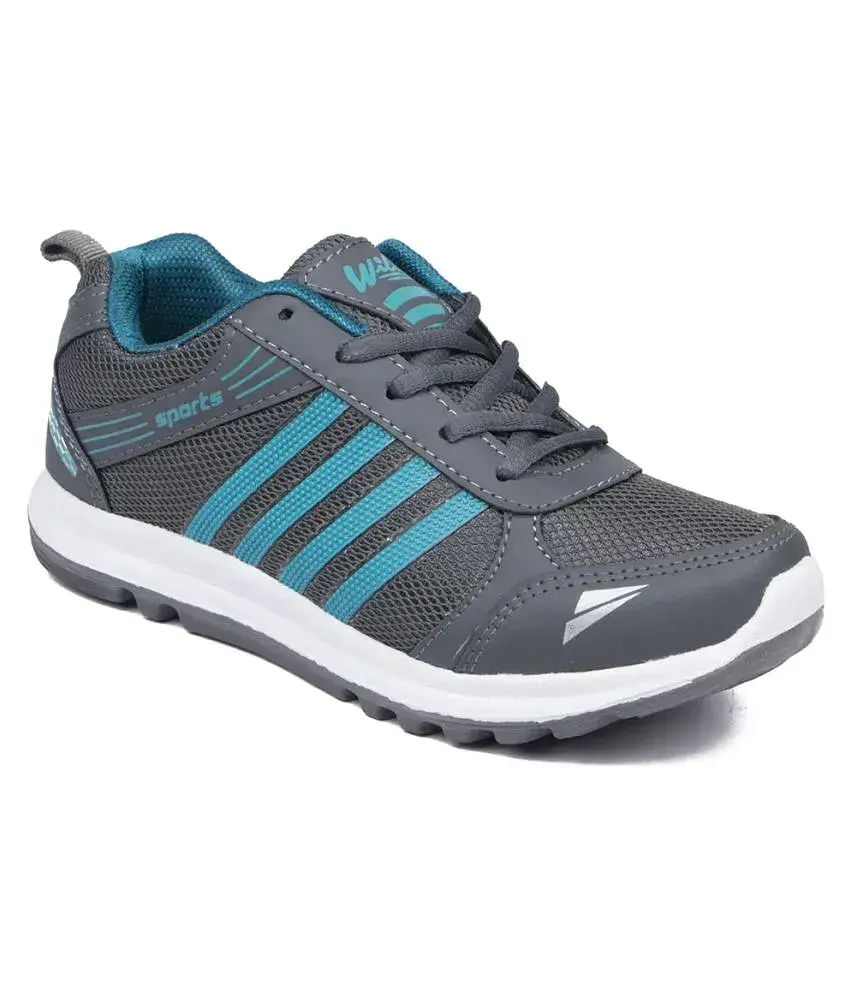 ASIAN Gray Boy s Sports Shoes 1 Pair