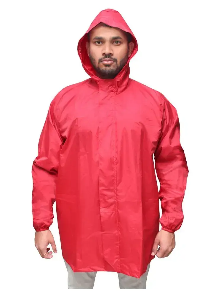 Goodluck Red Rain Jacket