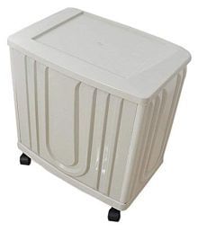 Jindal Single Inverter Tubular Battery Trolley Blue White