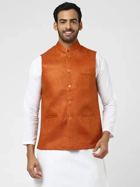Jute Nehru Jackets Buy Jute Nehru Jackets for Men Online at Low Prices Snapdeal India