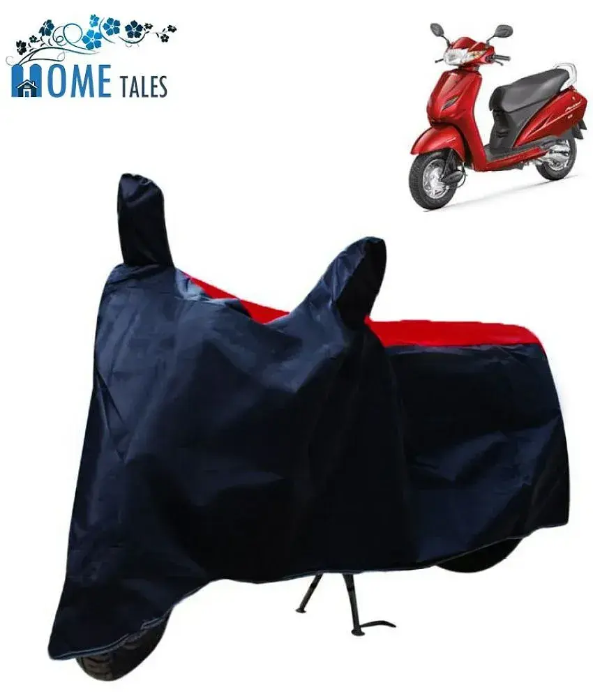 Home Lane Red Blue Bike Body Cover For Honda Activa 3G Pack Of1 Buy Home Lane Red Blue Bike Body Cover For Honda Activa 3G Pack Of1 Online
