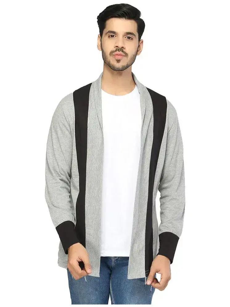Glito Grey Cotton Blend Men s Cardigan Sweater Pack of 1 Buy Glito Grey Cotton Blend Men s Cardigan Sweater Pack of 1 Online at Best Prices in India on Snapdeal