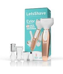 LetsShave Evior 6 in 1 Body Hair Trimmer | Trimmer For Women | Hair Removal Machine (Pack of 6)