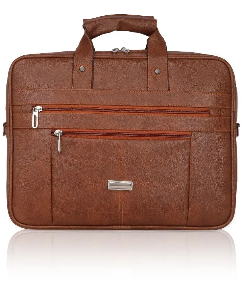 SK TRADER SK A85.BROWN Brown Leather Office Bag Buy SK TRADER SK A85.BROWN Brown Leather Office Bag Online at Low Price Snapdeal