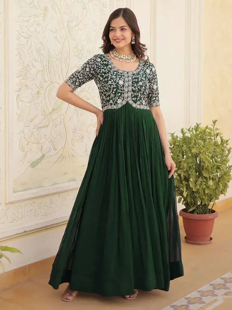 Snapdeal anarkali dress top