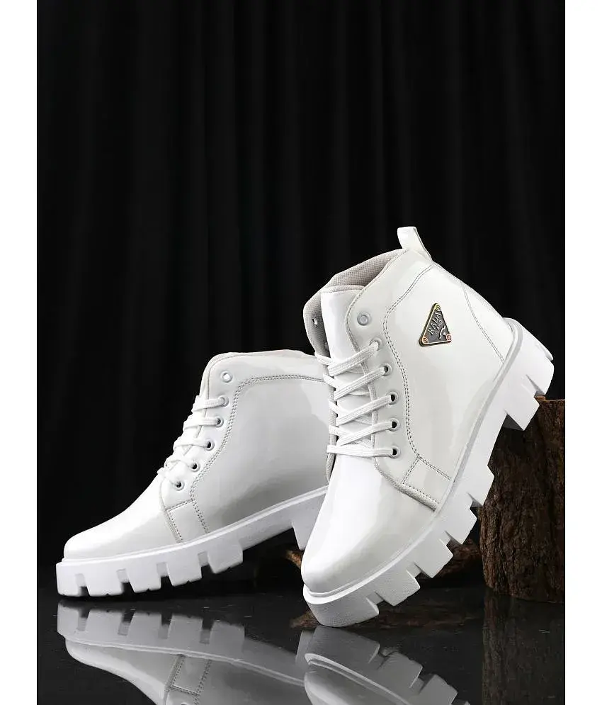 Xtoon White Men s Casual Boots Buy Xtoon White Men s Casual Boots Online at Best Prices in India on Snapdeal